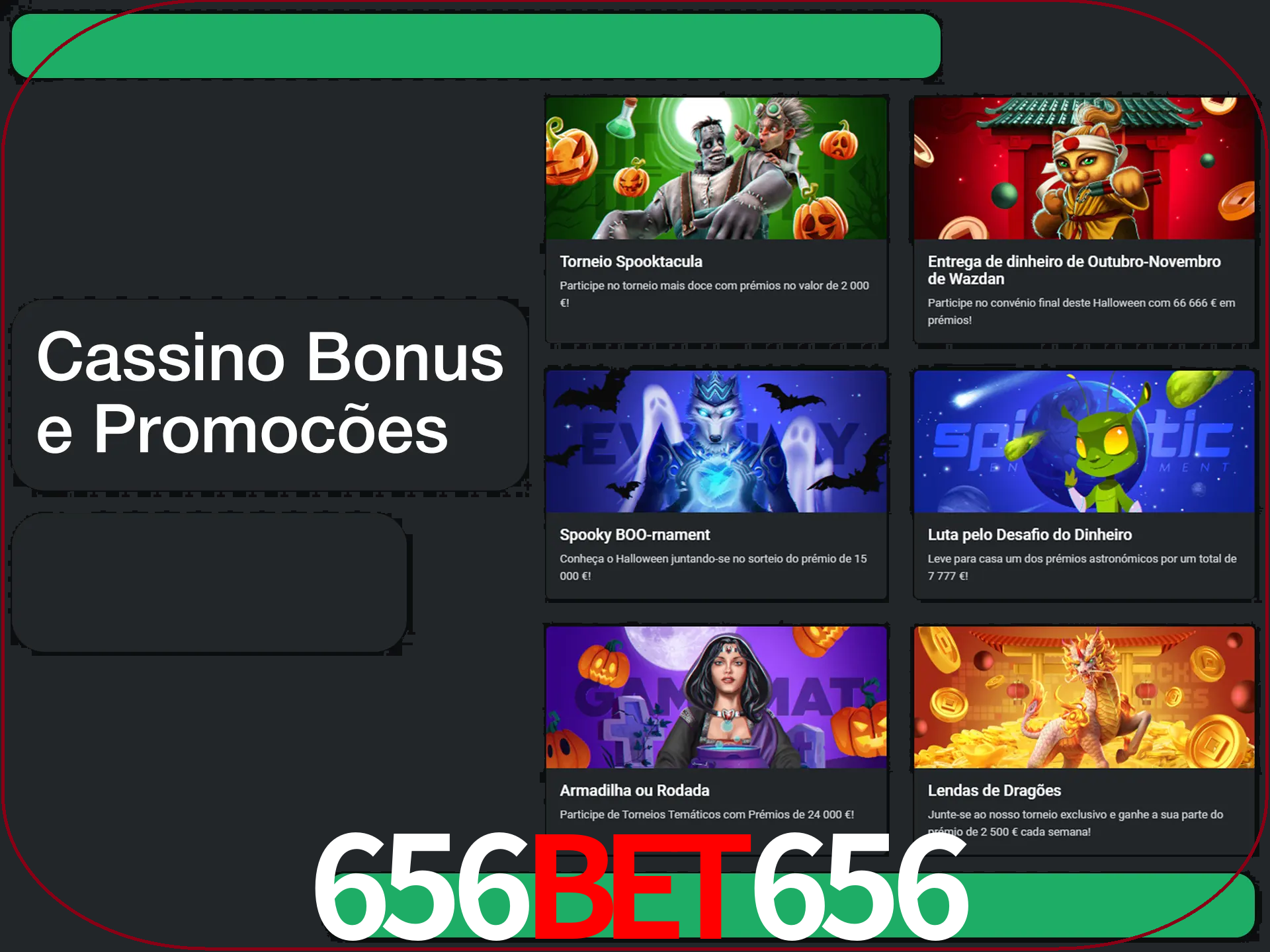 Verifique se há novos bônus de cassino para reivindicar.