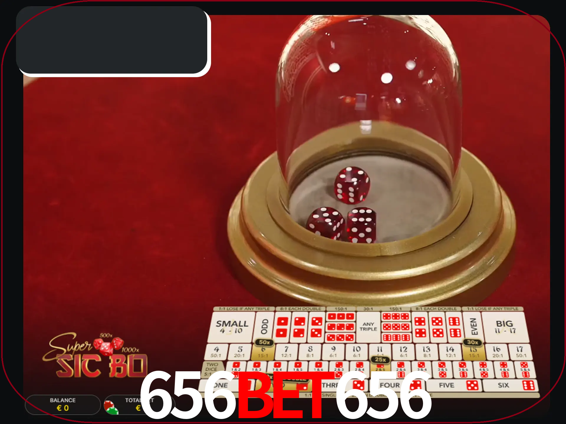 Deixe os dados ao seu lado nos jogos da Sic Bo.