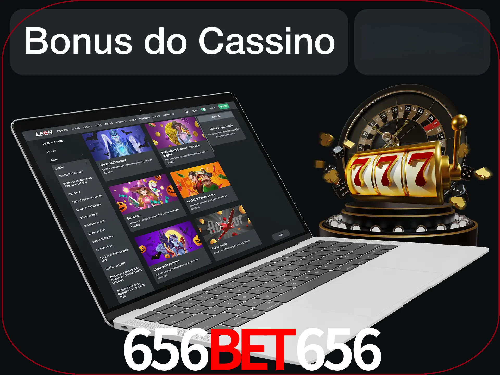Use o bônus do cassino para começar melhor.