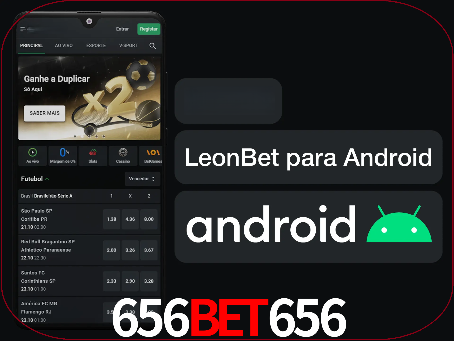 Adquira sua versão poket de LeonBet.