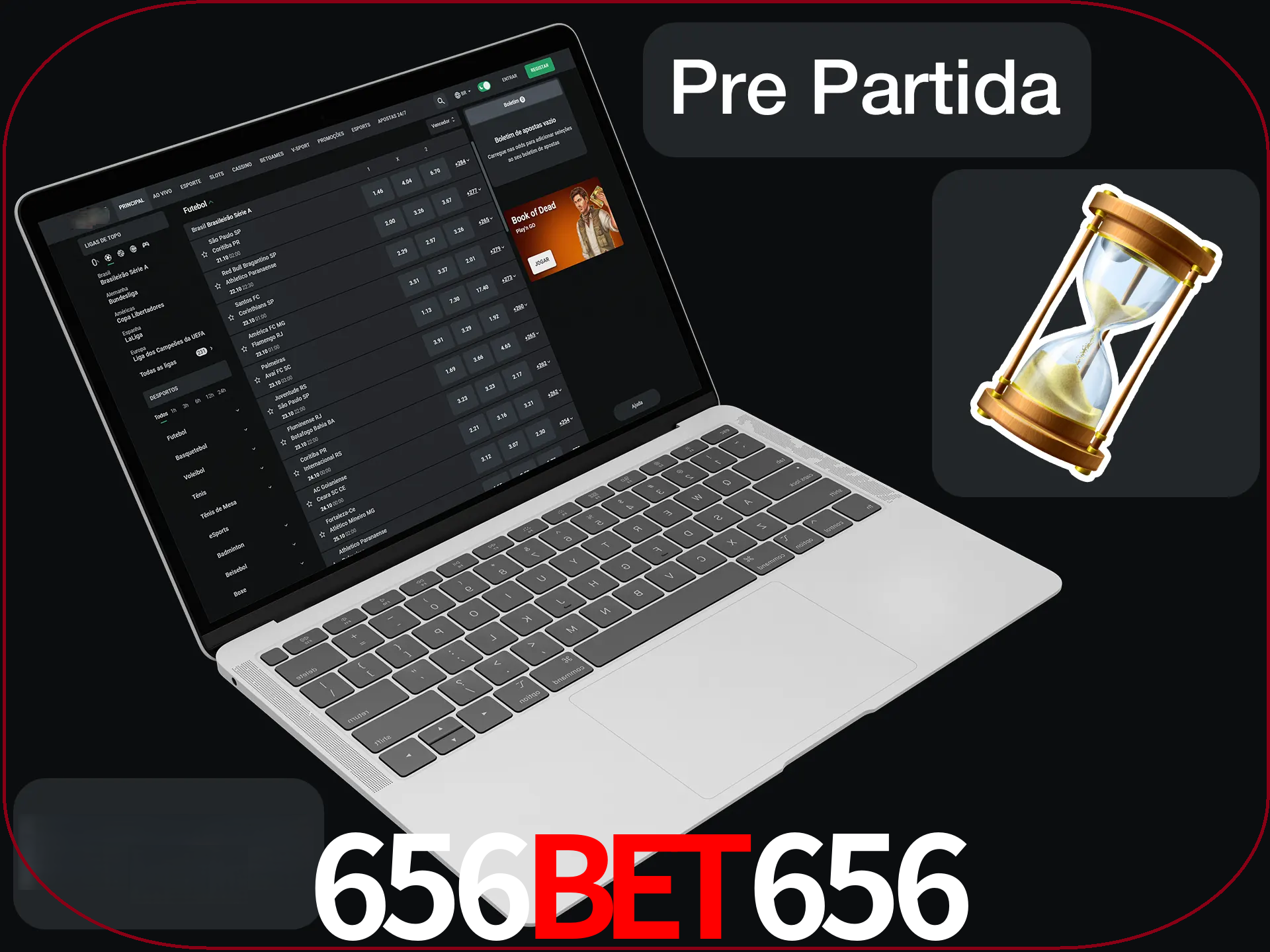 Fazer apostas em partidas futuras.