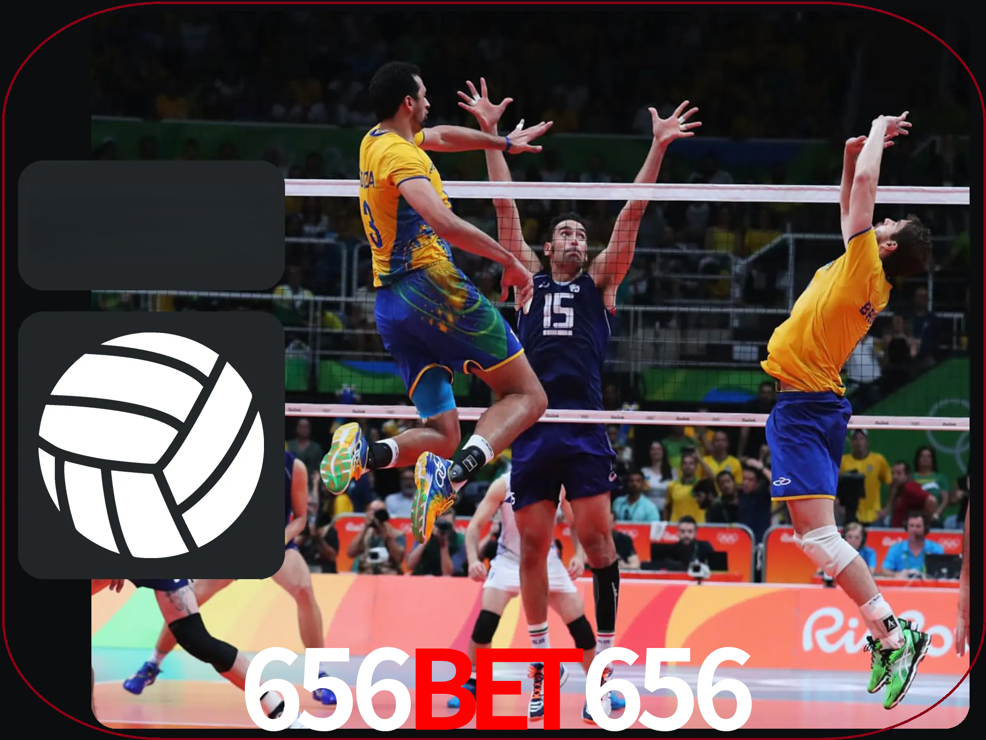 Fazer enormes ganhos apostando nas equipes de vôlei.